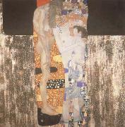 Gustav Klimt She who was La Belle Heaulmiere (mk19) oil painting reproduction
